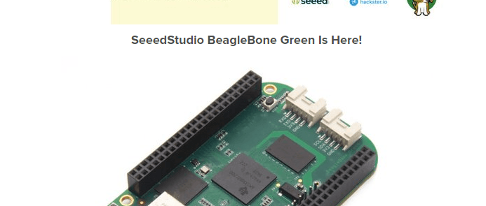 IoT-ontwikkelaarswedstrijd met BeagleBone Green