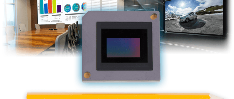 DLP-chip van TI voor 4K-projectoren