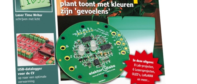 De nieuwe Elektor januari/februari 2018 is nu verkrijgbaar