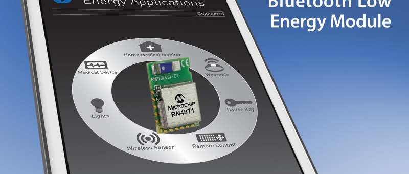 Bluetooth 4.2-modules van Microchip