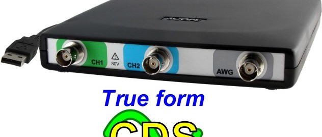 Snelle USB-scoop met "true form CDS generator"