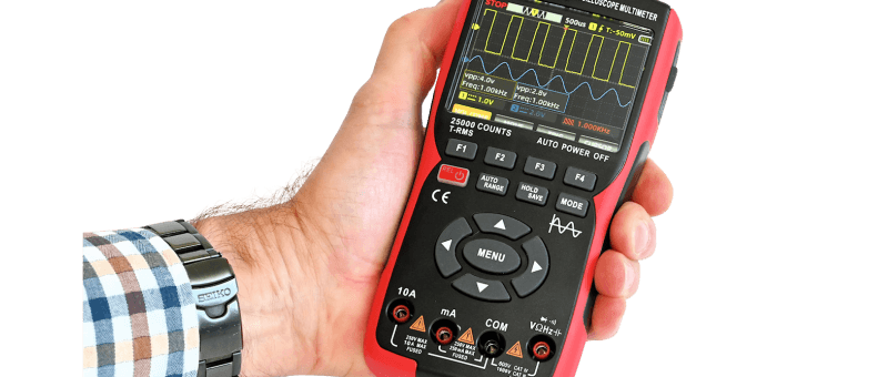 Zoyi ZT-703S oscilloscoop, multimeter en functiegenerator (review)