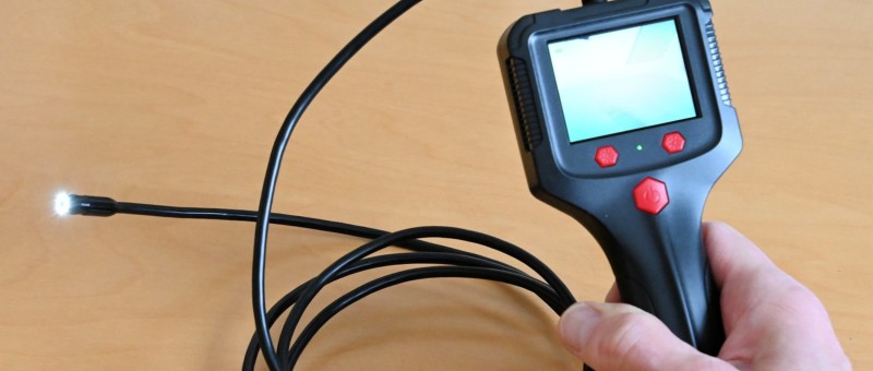 Handheld Endoscoop met slang van 2 meter (Review)