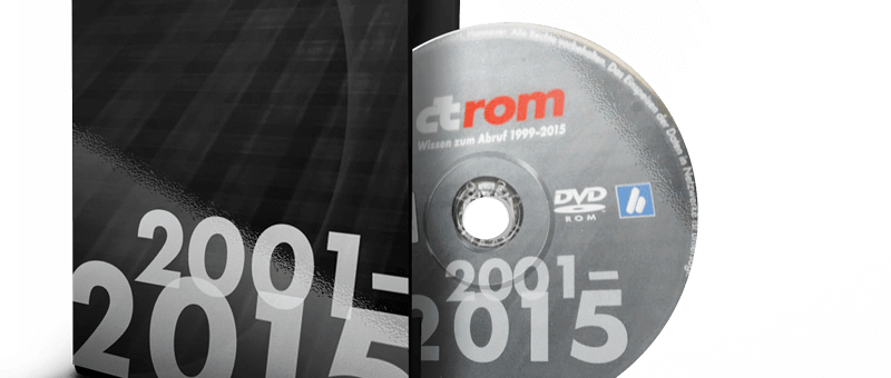 15 Jahre c't auf DVD zum Vorzugspreis