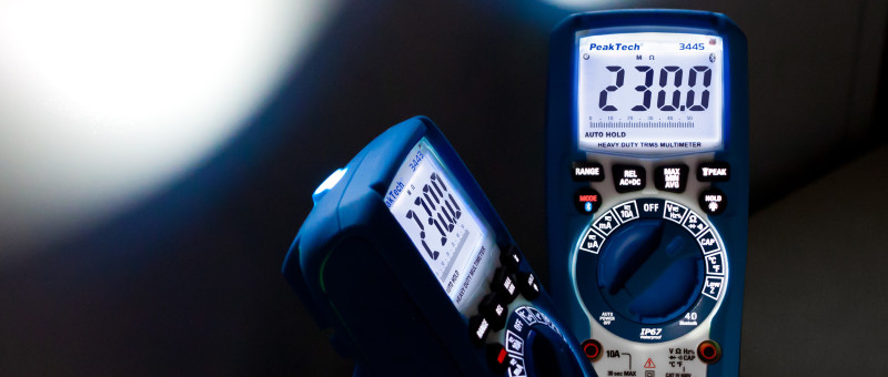 New Heavy-Duty PeakTech Multimeter