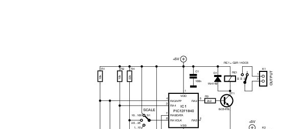 Quasi-analoge belichtingstimer voor de donkere kamer