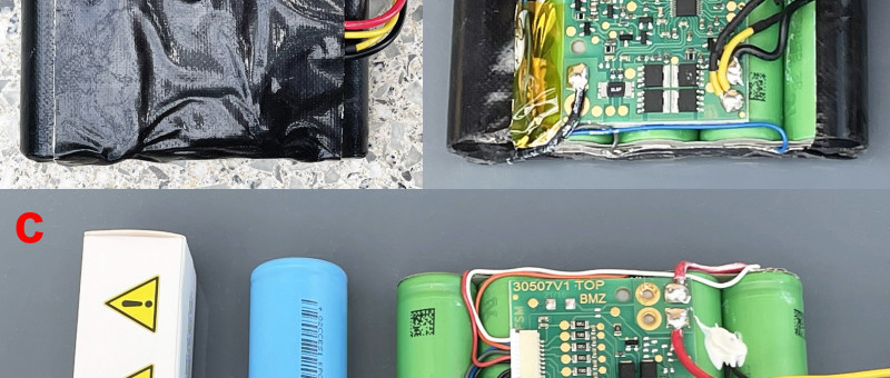 Lithium-accupacks repareren
