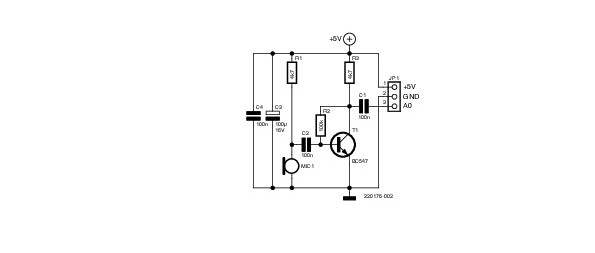 Microfoon-voorversterker voor Arduino