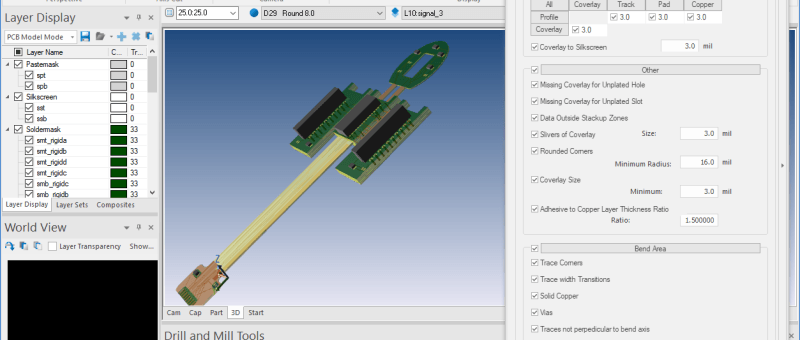 Uitdagingen van DFM-analyse voor flex- en rigid-flex-ontwerpen