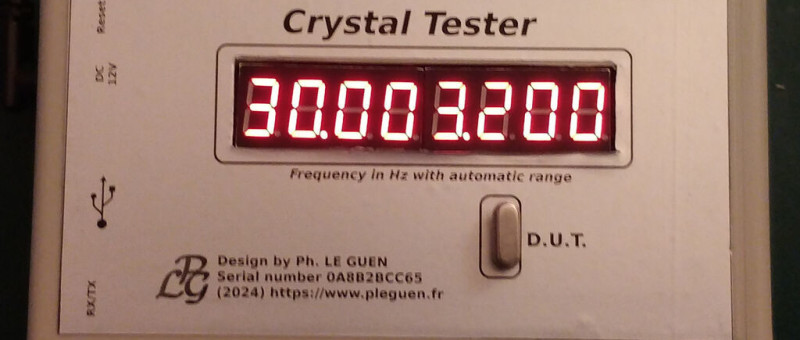 Bouw een DIY zelfstandige kristaltester