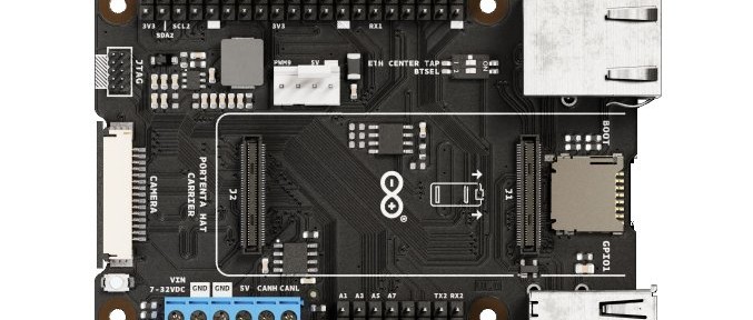 De Hat Carrier verandert de Arduino Portenta in een Raspberry Pi