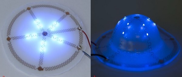 Thermoplastisch vervormbare elektronische schakelingen
