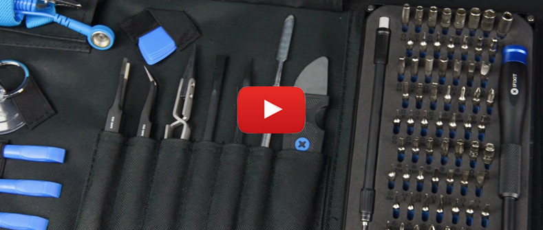 Volledig vernieuwde kwaliteits-toolkit voor elektronica-reparaties