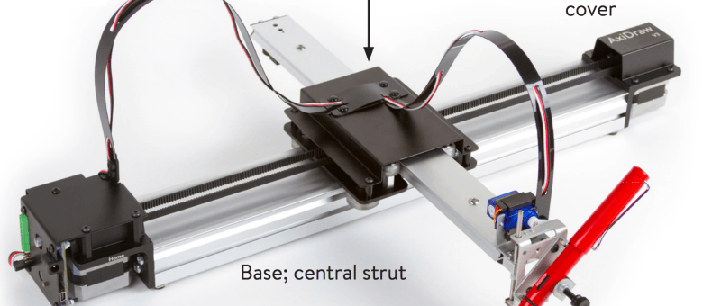 Review: AxiDraw, plotter voor vrijwel iedere ondergrond