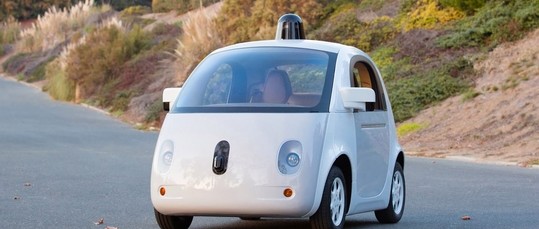 Prototype zelfsturende auto van Google