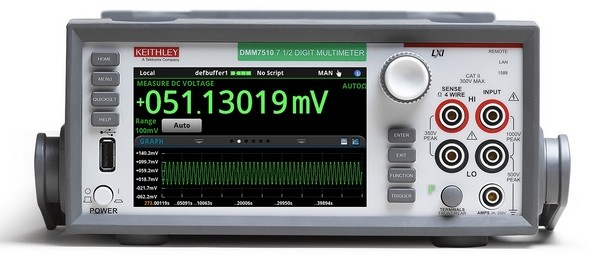 Digitale multimeter met grafisch display