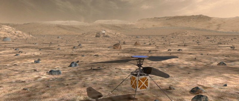 NASA stuurt helikopter naar Mars