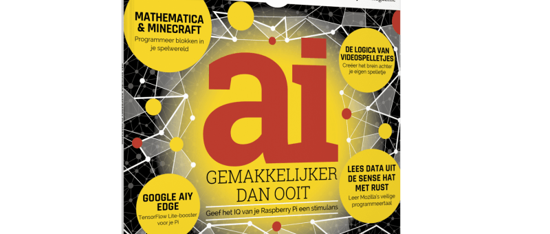 Nieuwe Nederlandse MagPi: Alles over AI voor beginners