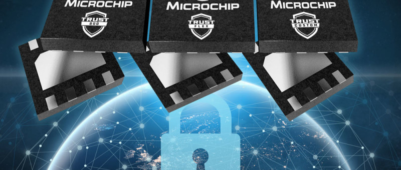 Microchip vereenvoudigt op hardware gebaseerde IoT beveiliging met de eerste industriële vooraf geïnstalleerde oplossingen voor elke gewenste toepassing