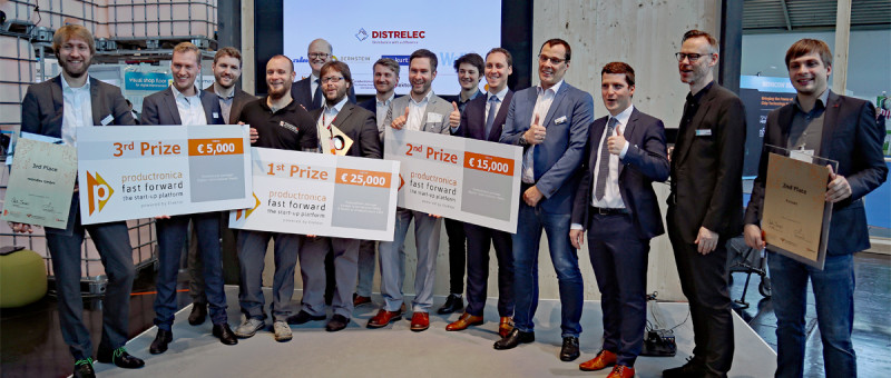 productronica Fast Forward Award voor start-ups — dit zijn de winnaars!
