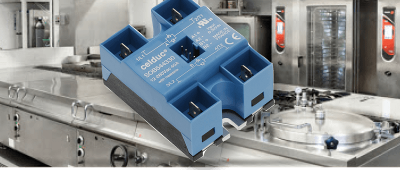 Dubbel solid state relais snel te installeren