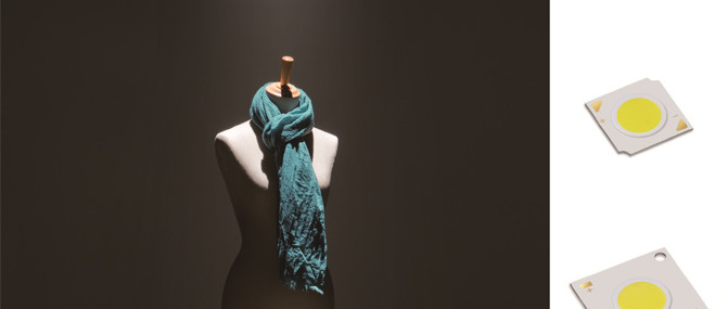 COB leds voor nauwe lichtbundels