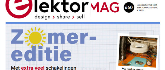 Elektor Magazine: Zomereditie 2020 nu verkrijgbaar