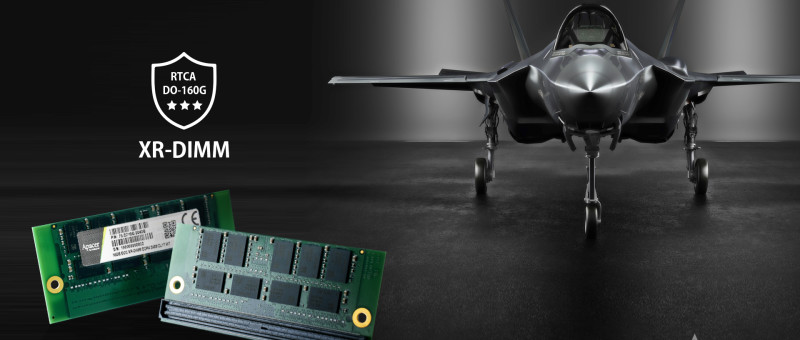 Robuuste DIMM modules voor rail, lucht- en ruimtevaart toepassingen