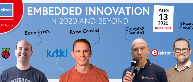 Webinar: Embedded Innovation in 2020 and Beyond