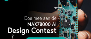 Pronk met uw AI-project: doe mee aan de MAX78000 AI Design Contest