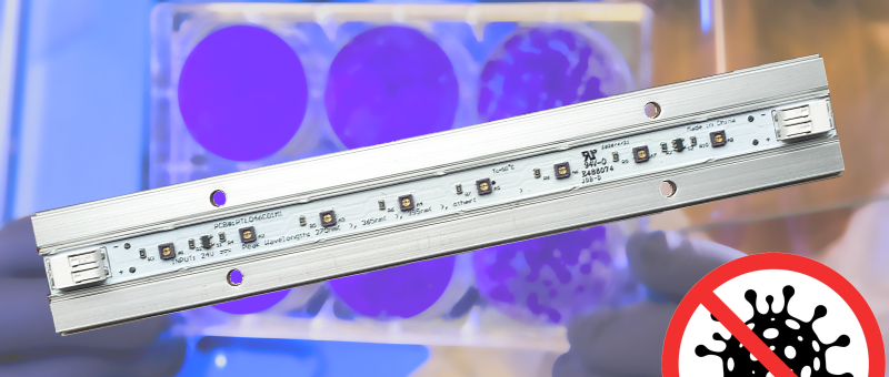 UV-C desinfecterende led modules