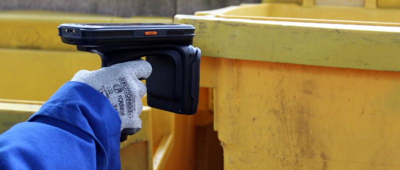 UHF RFID gun met Android