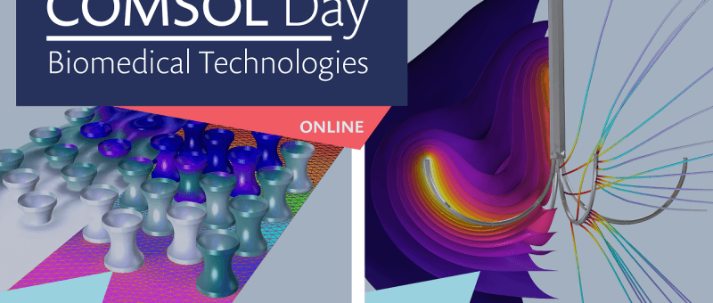 COMSOL kondigt evenementen aan over simulatie in biomedische technologieën