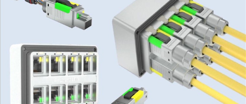 IP69K ethernet aansluiting