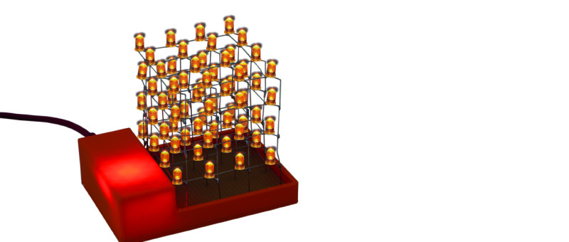 LED kubus met Arduino: Bouw een  Arduino-gebaseerd 3D lichtspel
