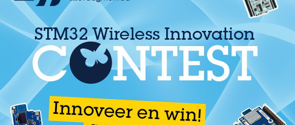 Creatief met draadloze communicatie tijdens de STM32 Wireless Innovation Design Contest