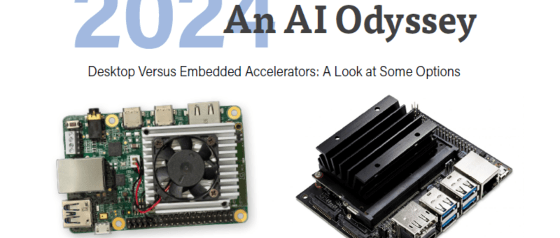 AI-accelerators: Desktop versus embedded