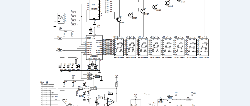 Circuit: Multifunctionele Frequentiemeter