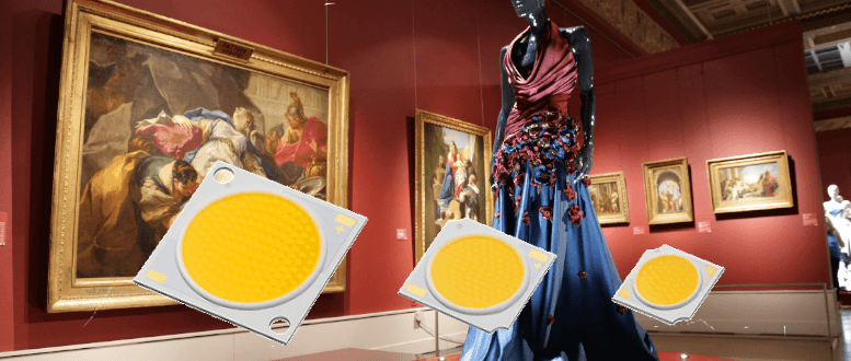 COB-led voor echte kleurweergave