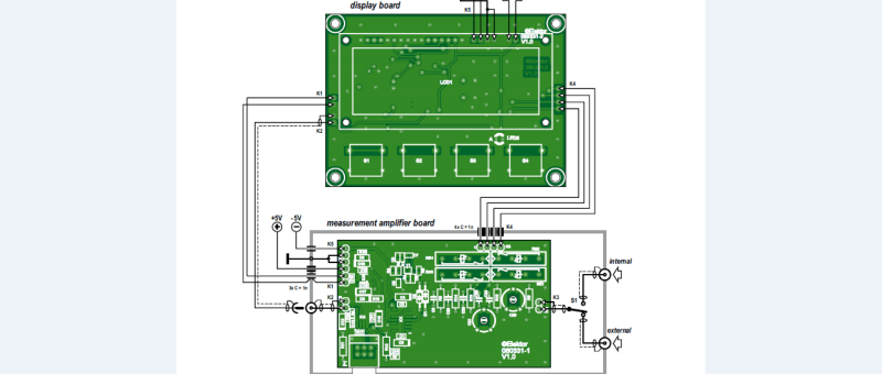 Schakeling: zelfbouw true-RMS digitale voltmeter met frequentieteller