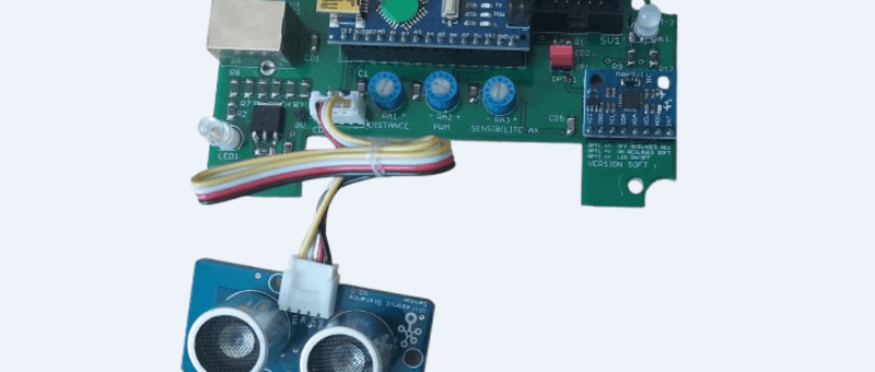 Ultrasone obstakeldetector 