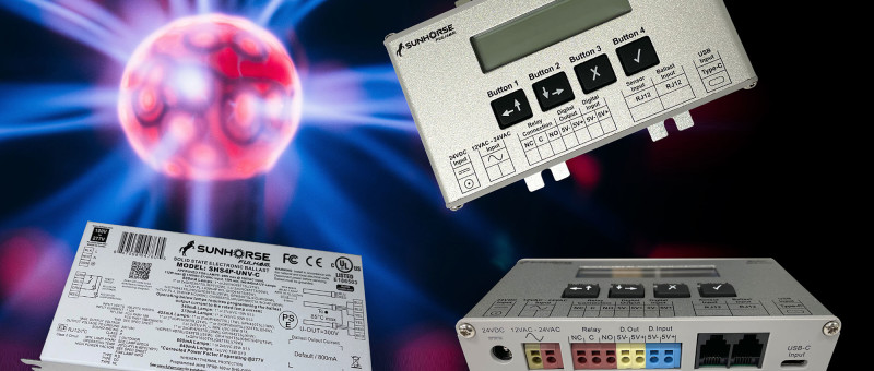 Display op UV(C) ballasten, extra functionaliteit voor efficiënte desinfectie