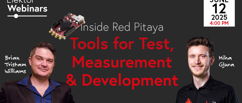 Aankomend Webinar: Binnenkijken bij Red Pitaya – Tools voor Testen, Meten en Ontwikkelen