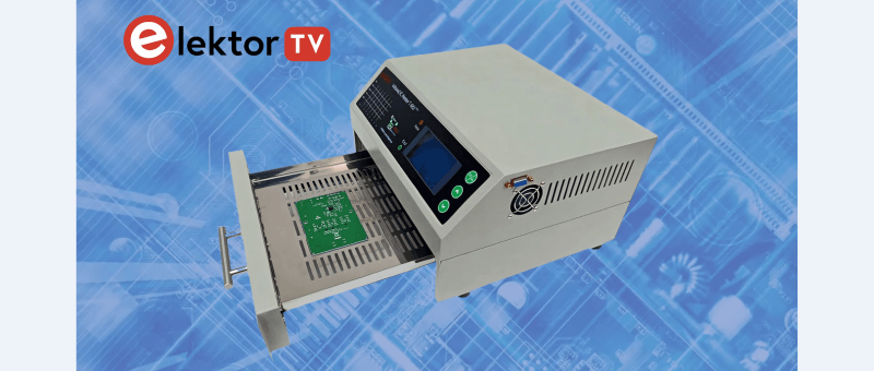 De Elektor t-962 v2.0 reflow oven