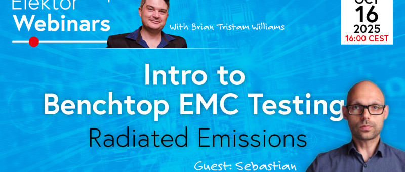 Webinar: Introductie tot EMC-testen op de werkbank met Baltic Lab