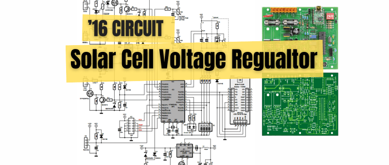 Schakeling: 50-watt solar-laadregelaar