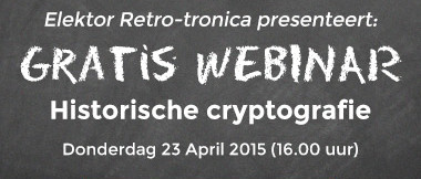 Elektor-webinar: Historische cryptografie