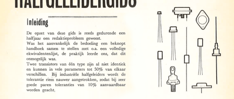 Elektuur Halfgeleidergids 1964