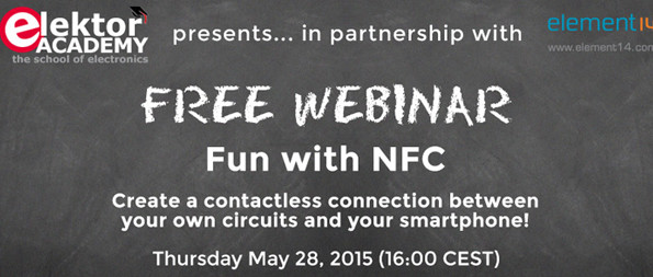 Elektor-webinar: Fun met NFC