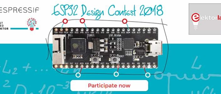 ESP32 Design Contest 2018 - wacht niet met publiceren